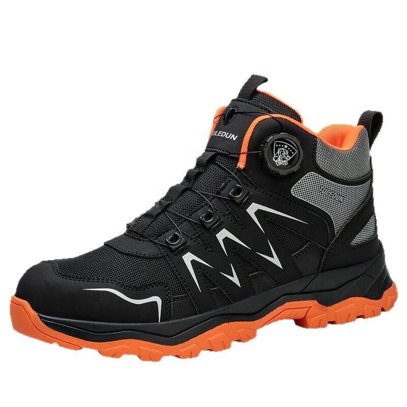 Safety Shoes Manufacturer - OEM CGLX New Fashionable Rotating Button Comfortable Rubber Sole