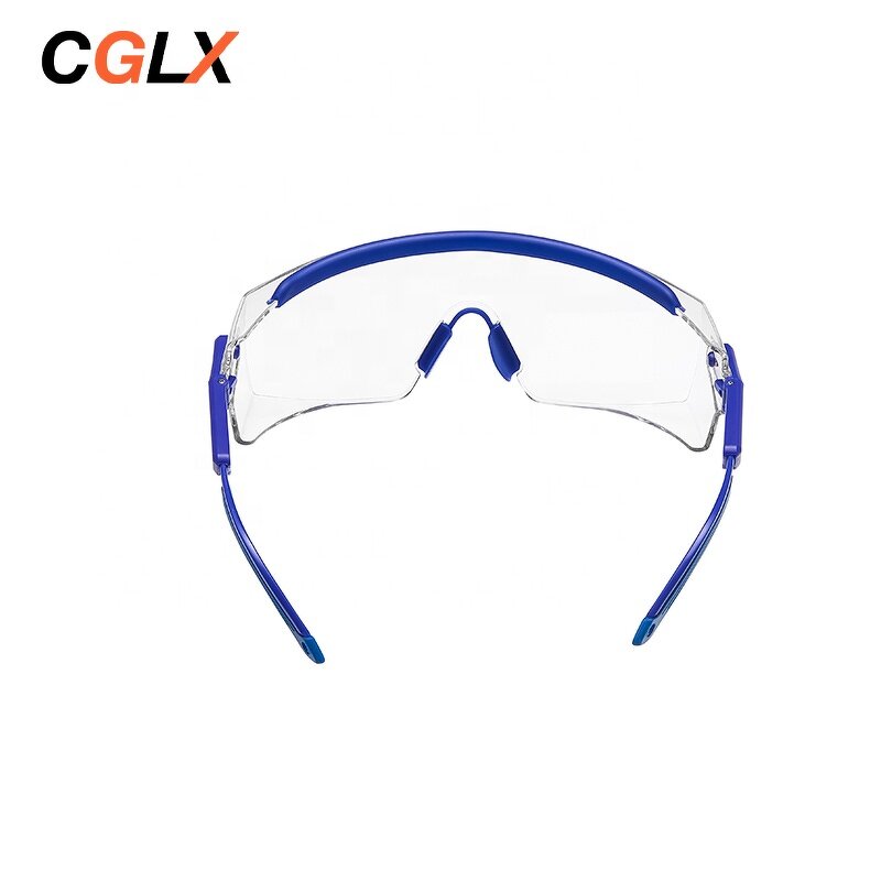 Safety Glasses Manufacturer - OEM CGLX Custom Fog Scratch Resistant Half Frame PC