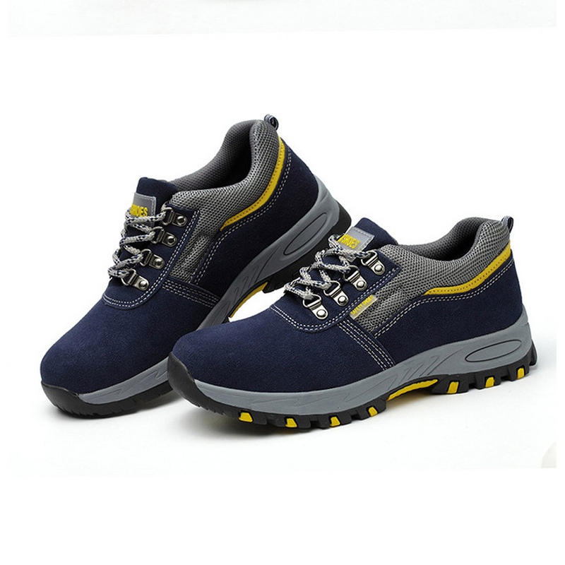 Safety Shoes Manufacturer - OEM CGLX Wholesale Male Anti-smash Anti-puncture Cowhide