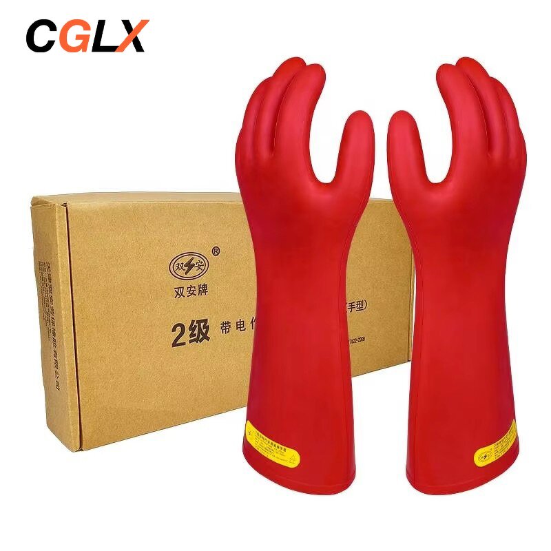 Insulated Gloves Manufacturer - OEM CGLX 20kV High Voltage for Electric Power Hand