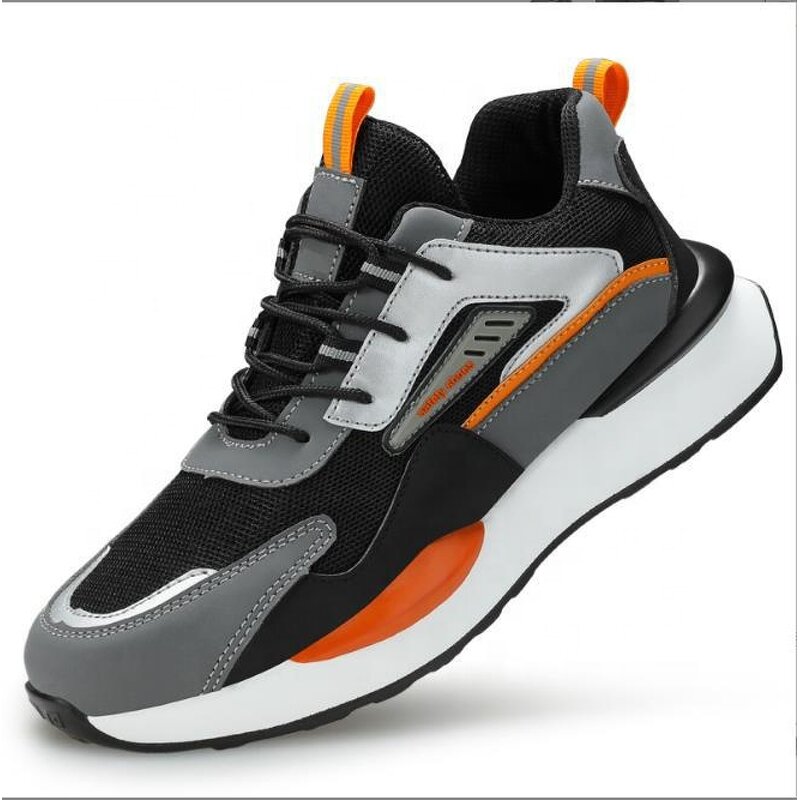 Safety Sneakers Manufacturer - OEM CGLX Men's Non-Slip Steel Toe Breathable for Seasons