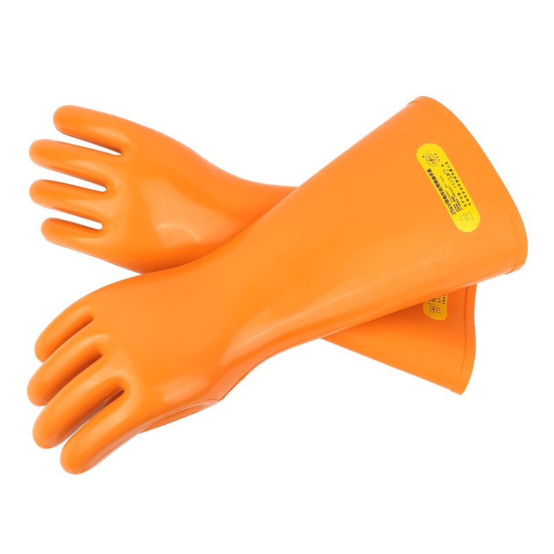 Insulated Gloves Manufacturer - OEM CGLX Yellow 25kV High Voltage for Electric Power