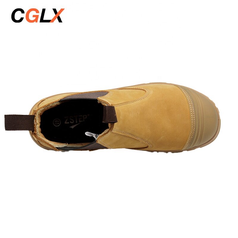 Safety Boots Manufacturer - OEM CGLX Men's Unisex Anti Smash Genuine Nubuck Leather