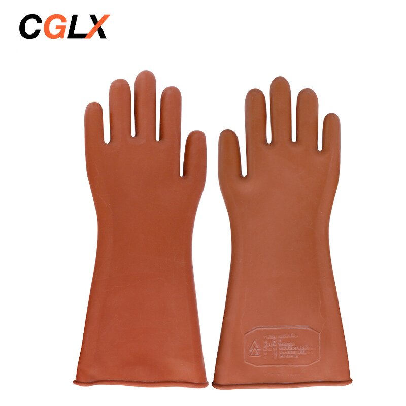Insulated Gloves Manufacturer - OEM CGLX 12KV Insulating Gloves 11kv Flat Electric