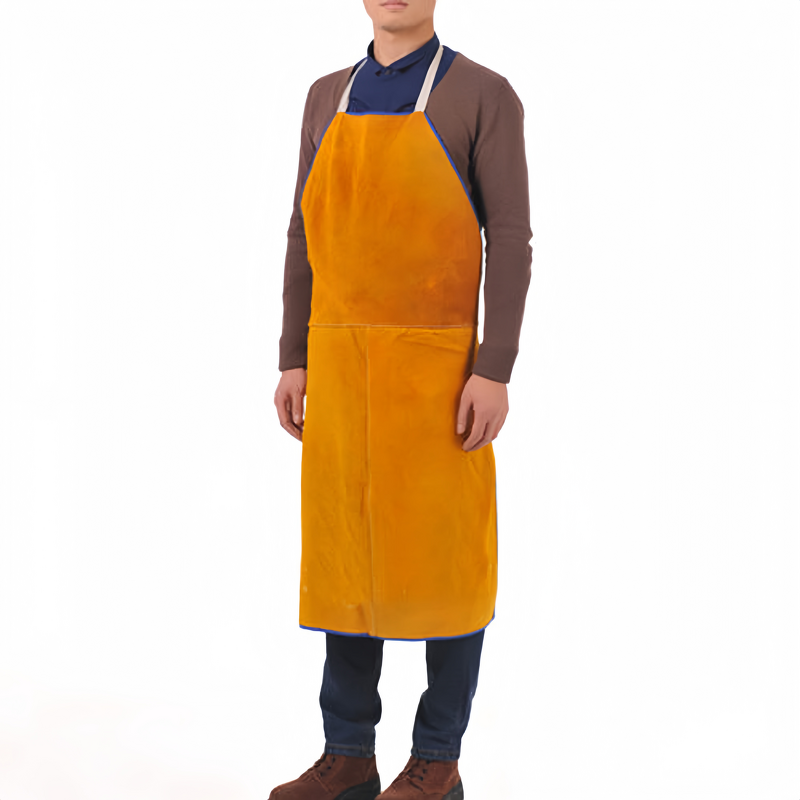 PPE Kit Manufacturer - OEM Leather Welding Suit with Helmet Mask Gloves