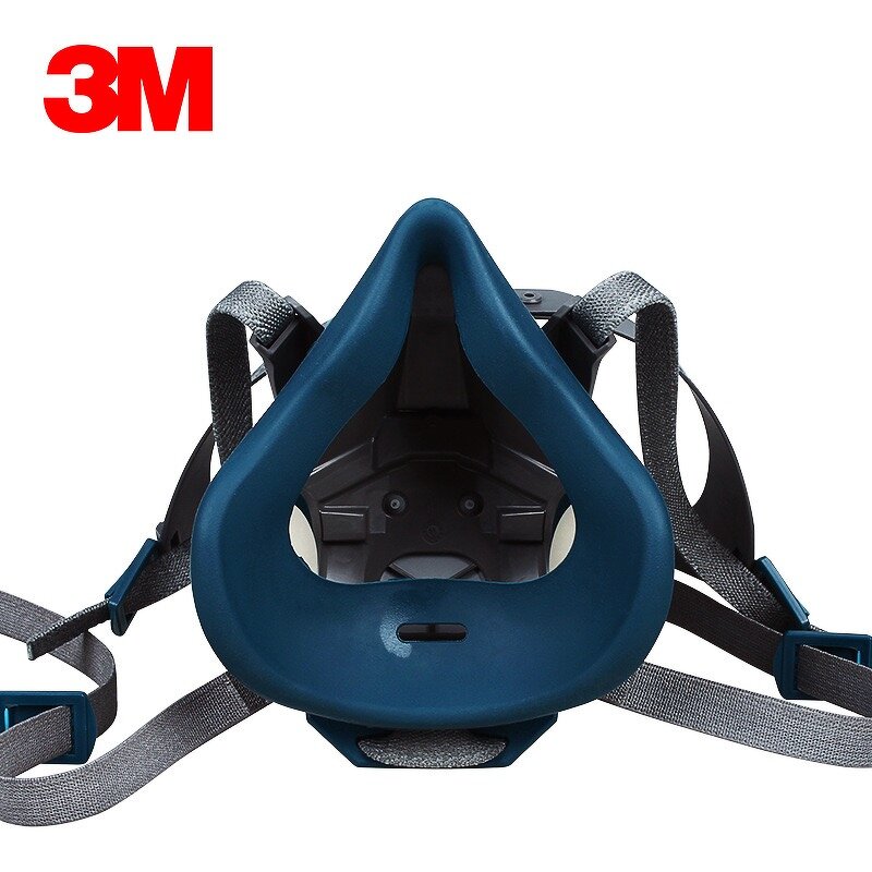 Gas Mask Manufacturer - OEM 3M 6502QL Silicone Half Face Dust Proof Reusable