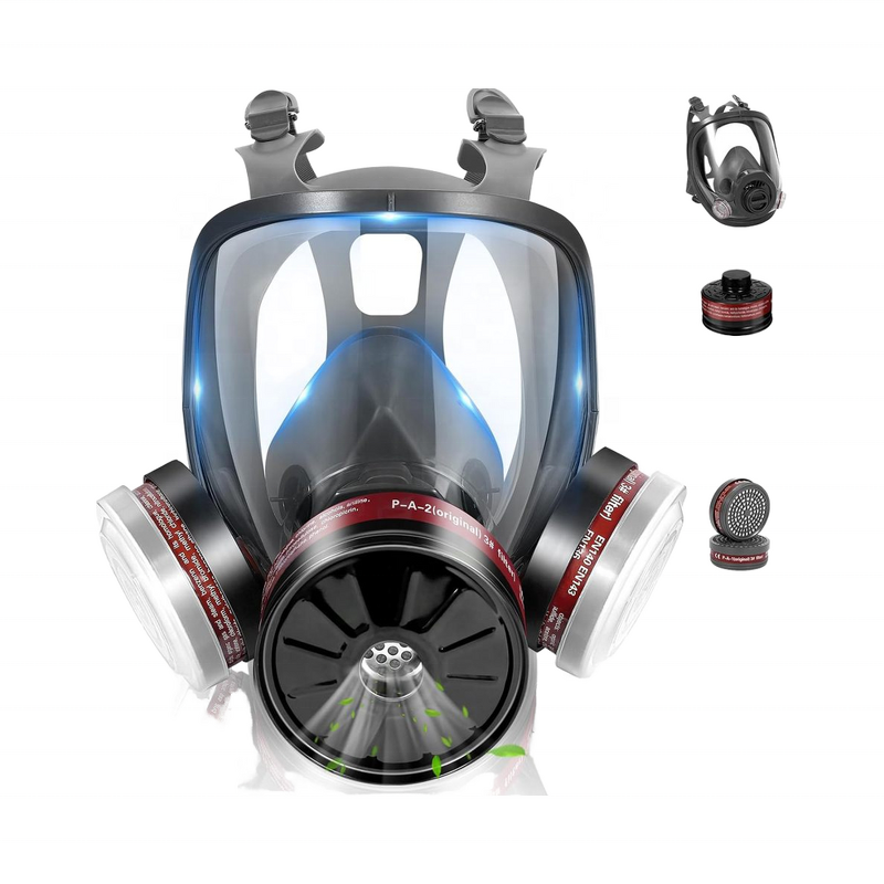 Full Face Gas Mask Manufacturer - OEM CGLX Activated Carbon Filter Survival Nuclear