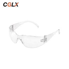 Safety Glasses Manufacturer - OEM CGLX Custom ANSI Z87.1 Clear PC for Construction