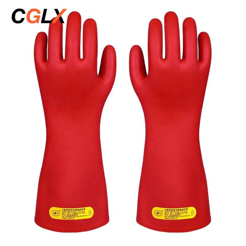 Insulated Gloves Manufacturer - OEM CGLX 20kV High Voltage for Electric Power Hand