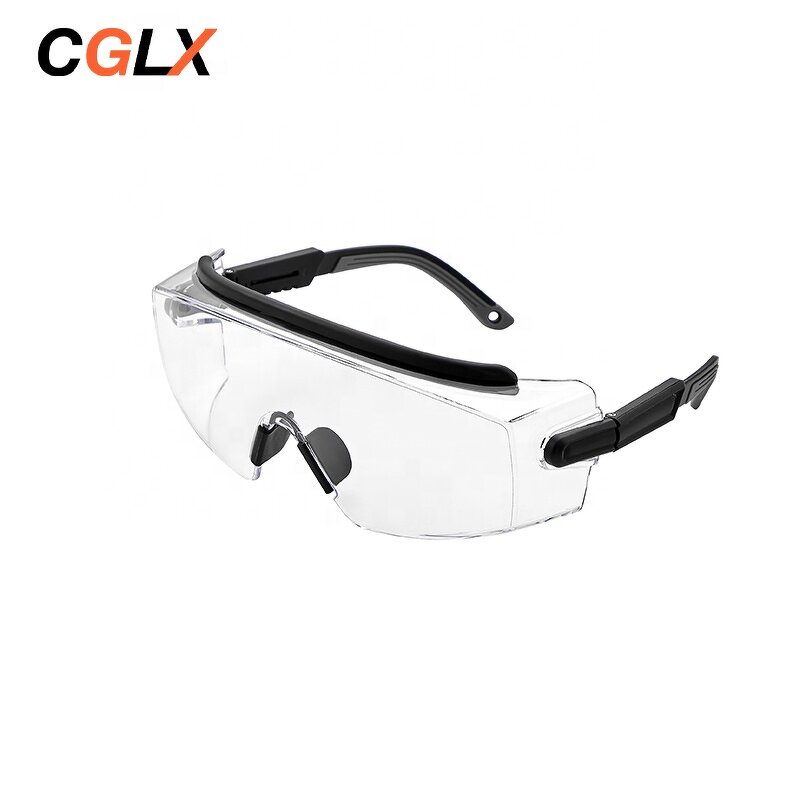 Safety Glasses Manufacturer - OEM CGLX Custom Fog Scratch Resistant Half Frame PC