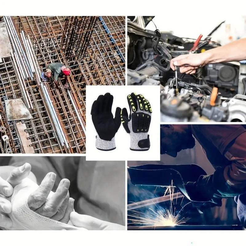 Work Gloves Manufacturer - OEM CGLX Factory Coated Anti-slip EN388 Level 5 for Welding