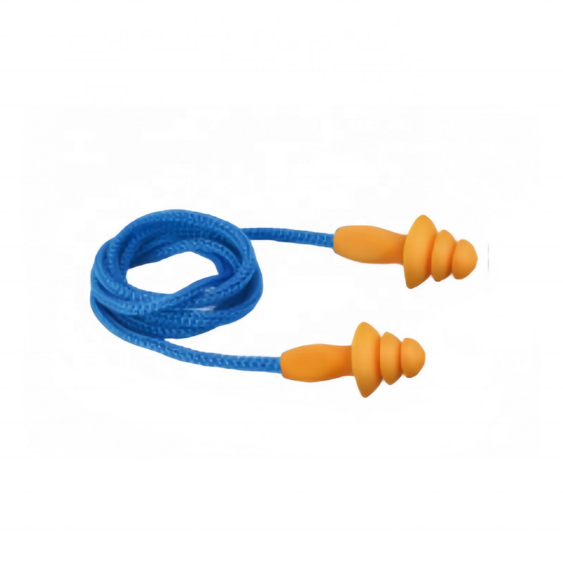 Ear Plugs Manufacturer - OEM CGLX Custom TPE Multi Color Disposable with Rope