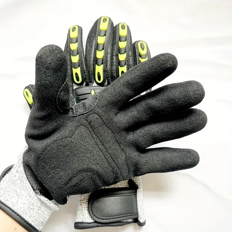 Work Gloves Manufacturer - OEM CGLX Factory Coated Anti-slip EN388 Level 5 for Welding