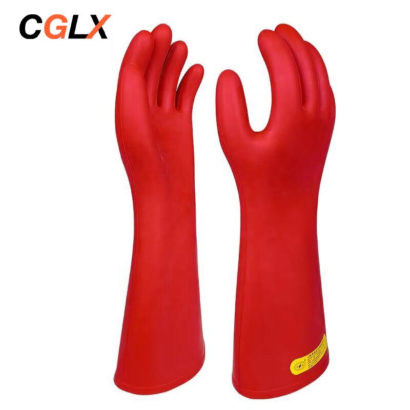 Insulated Gloves Manufacturer - OEM CGLX 20kV High Voltage for Electric Power Hand