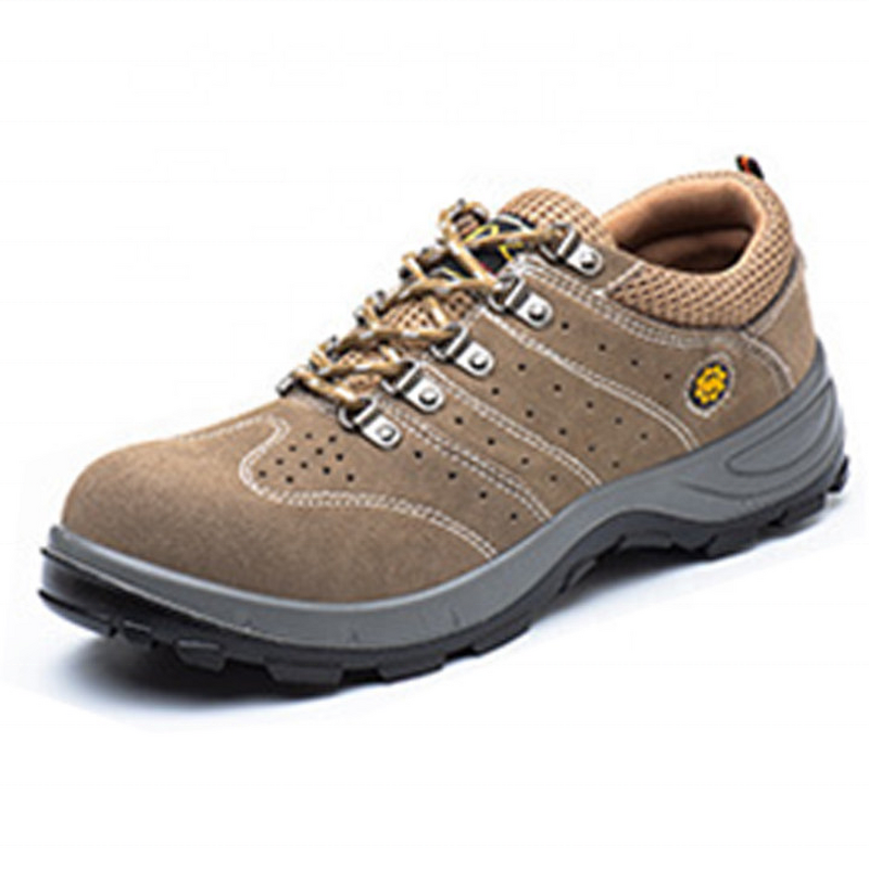 Safety Shoes Manufacturer - OEM CGLX Wholesale Summer Breathable Anti-puncture Leather