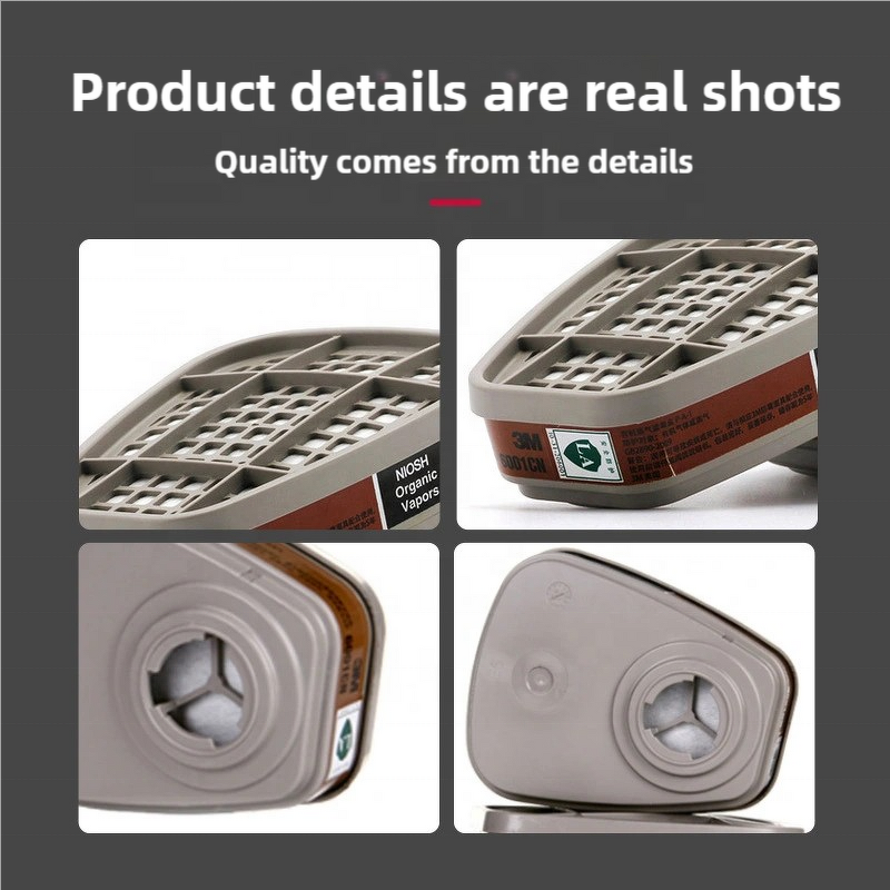 Filter Box Manufacturer - OEM 3M 6001CN Activated Carbon Organic Vapor for 6200 Mask