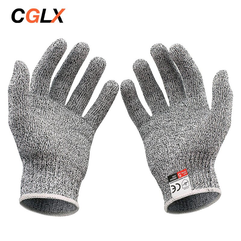 Anti-cutting Gloves Manufacturer - OEM CGLX Custom Grade 5 HPPE Kitchen Food Grade