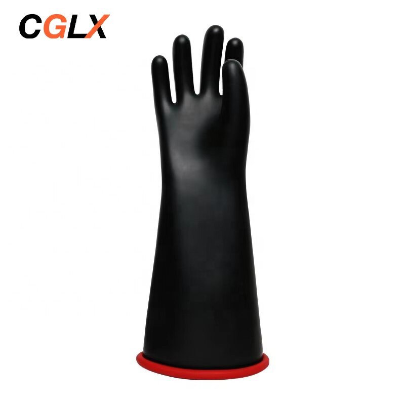 Insulated Gloves Manufacturer - OEM CGLX 20kv Class 2 Electrically Insulating Rubber