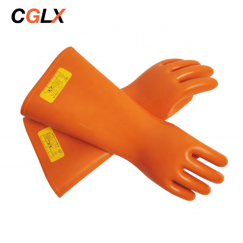 Insulated Gloves Manufacturer - OEM 35kv High Voltage Insulating Natural Rubber Gloves