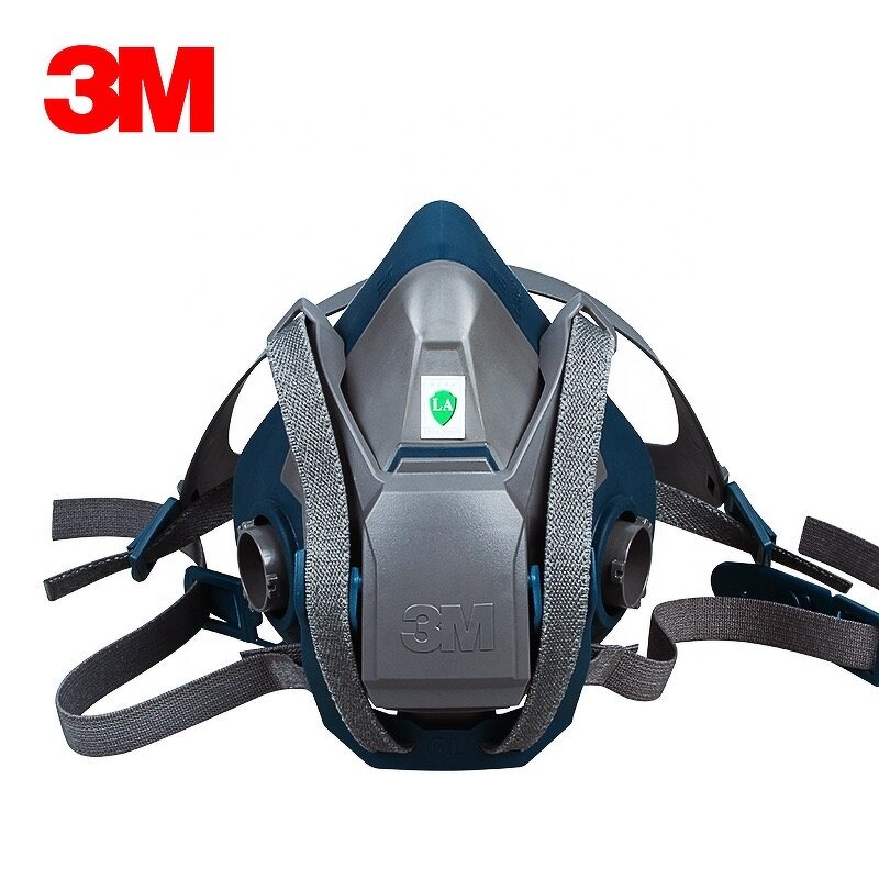 Gas Mask Manufacturer - OEM 3M 6502QL Silicone Half Face Dust Proof Reusable