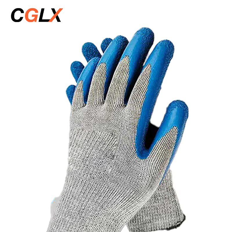 Insulated Gloves Manufacturer - OEM CGLX 400 Volt CE Insulated Rubber Latex for Electrician