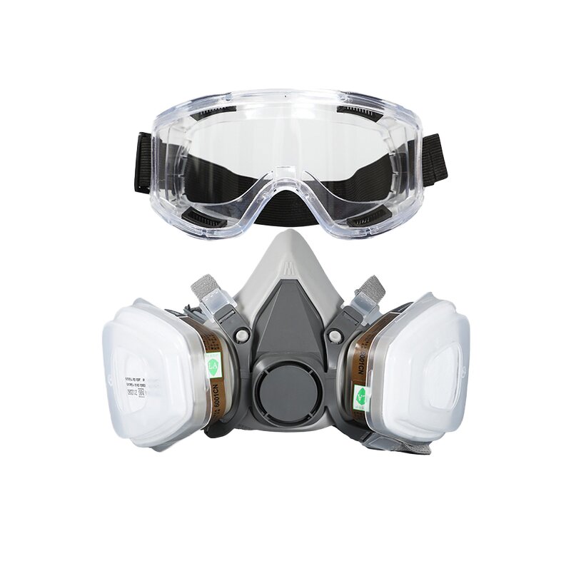 Half Face Respirator Manufacturer - OEM CGLX 6200 Reusable for Painting Spray Chemical