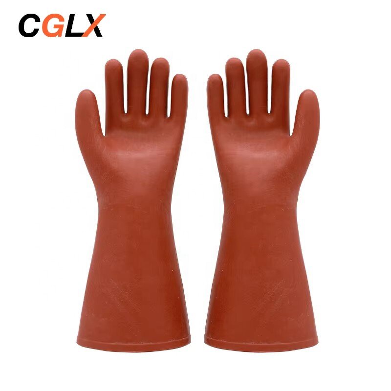 Insulated Gloves Manufacturer - OEM CGLX 10kv Electrical Rubber for Class 1 Live Working