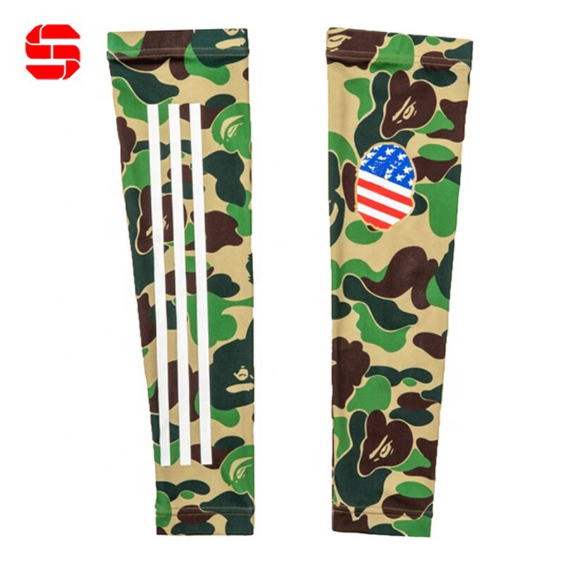 Arm Sleeves Manufacturer - Camo UV Protection Compression Custom