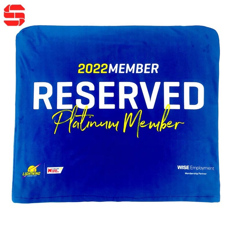 Stadium Seat Cover Factory - Custom Logo Sublimation Printing Cover