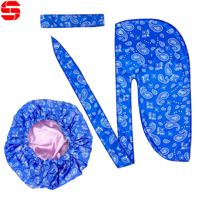 Bonnets Durags Set Manufacturer - Wholesale Satin Silk Velvet Mom & Me