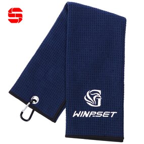 Golf Towel Manufacturer - Custom Magnet Microfiber Cleaning Towel
