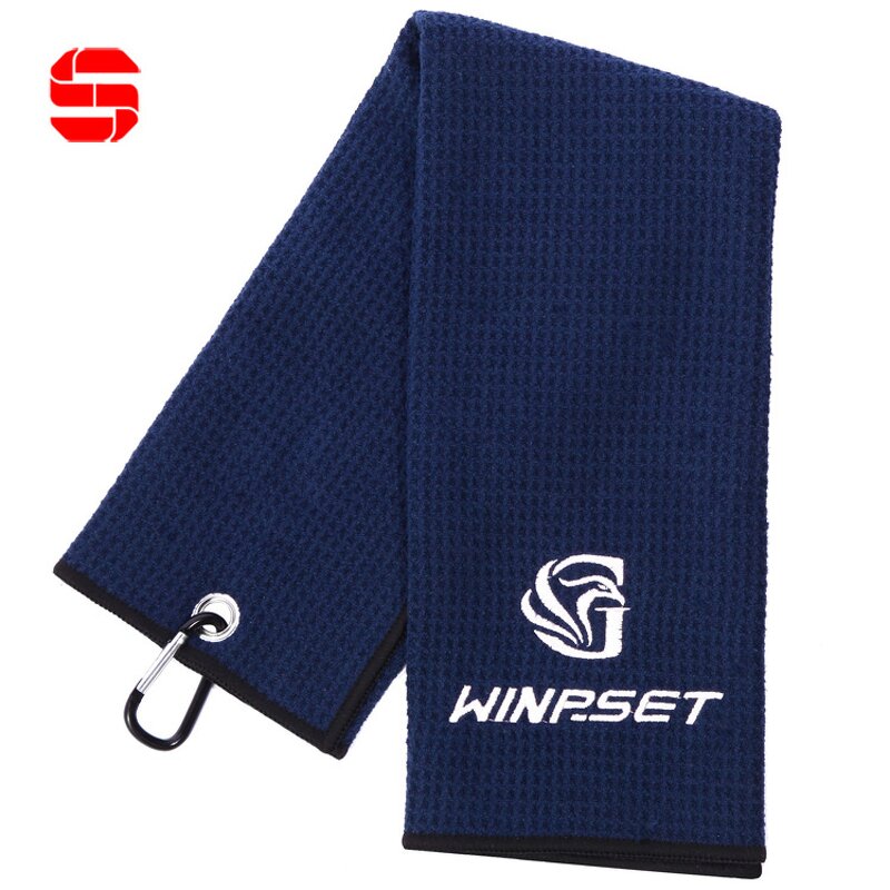Golf Towel Manufacturer - Custom Magnet Microfiber Cleaning Towel