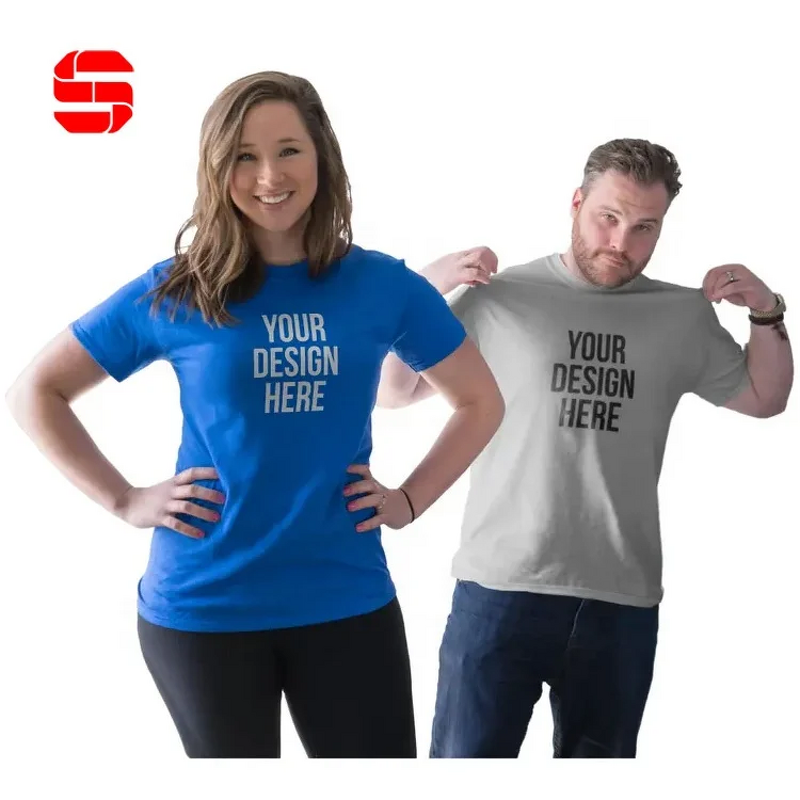 T Shirt Factory - Custom DTG Embroidery 240g Blank Cotton Tee