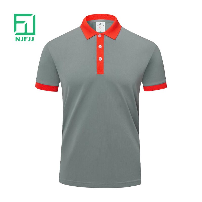 Golf Polo Shirt Factory - High Quality Color Blocking Polyester Custom