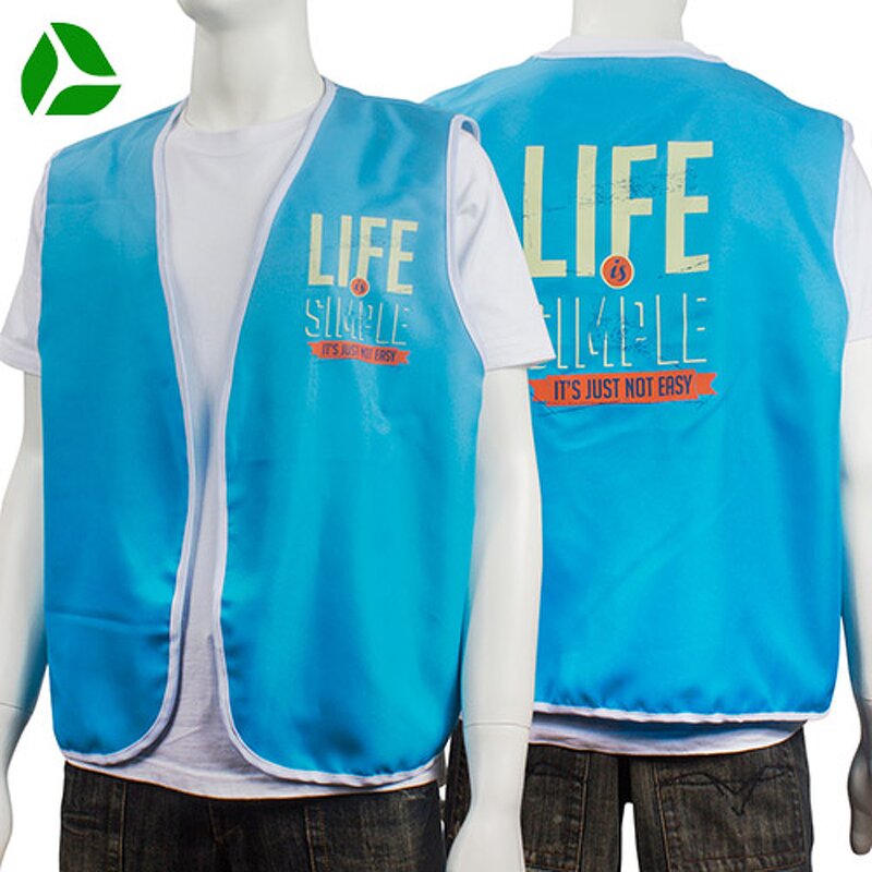 Promotional Vest Factory - Customized Logo Activity Polyester Vest