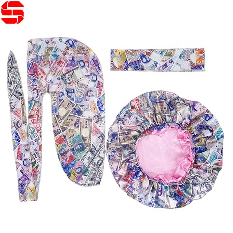 Sleeping Bonnets Manufacturer - Custom Logo Luxury Silk Durag Bonnet