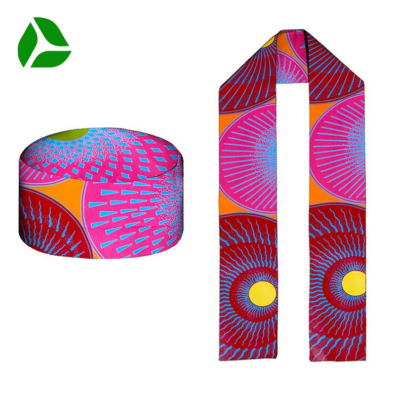Kente Pattern Hats Factory - Fashion Stole Sash Accessory Printing
