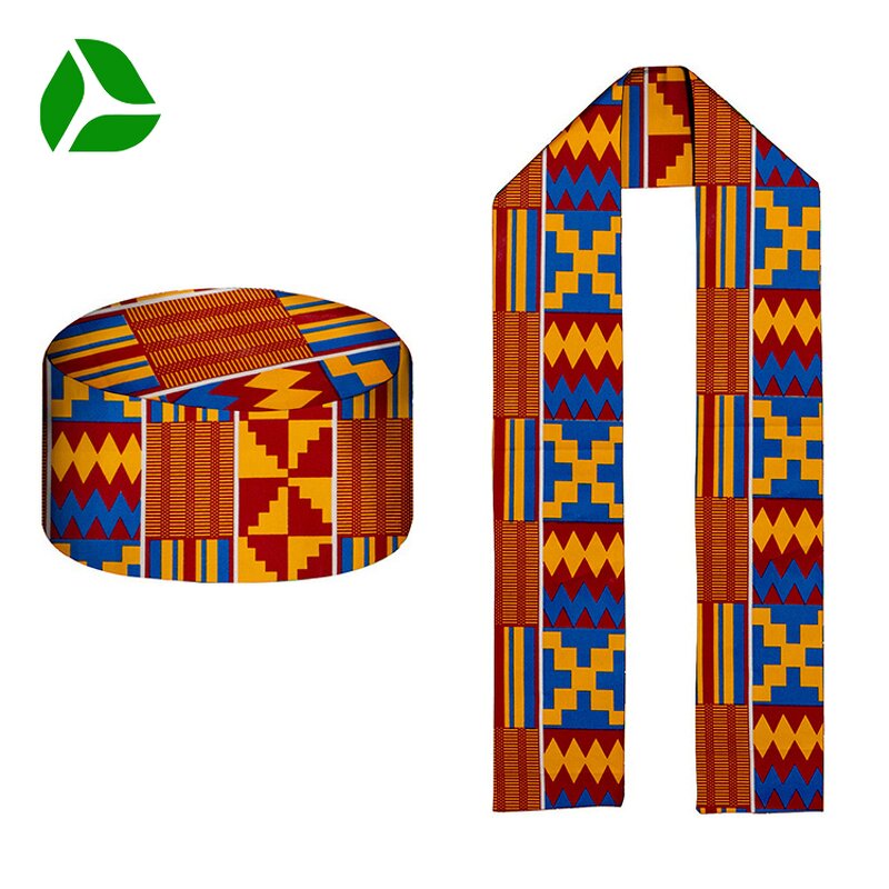 African Scarfs Manufacturer - Custom Size Double-sided Printed Kente