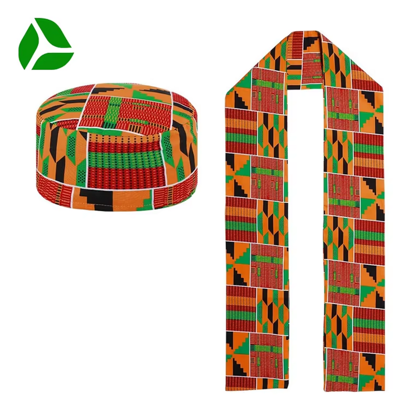 African Scarfs Manufacturer - Custom Size Double-sided Printed Kente