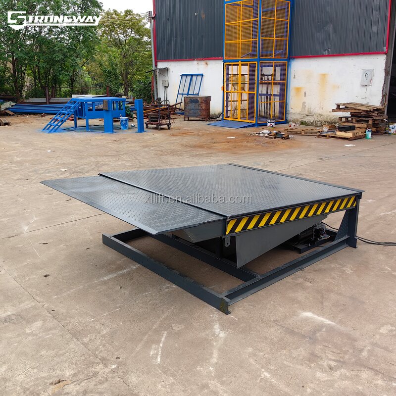 Mechanical Edge Dock Leveler Factory - 8ton Manual Lip Leveler