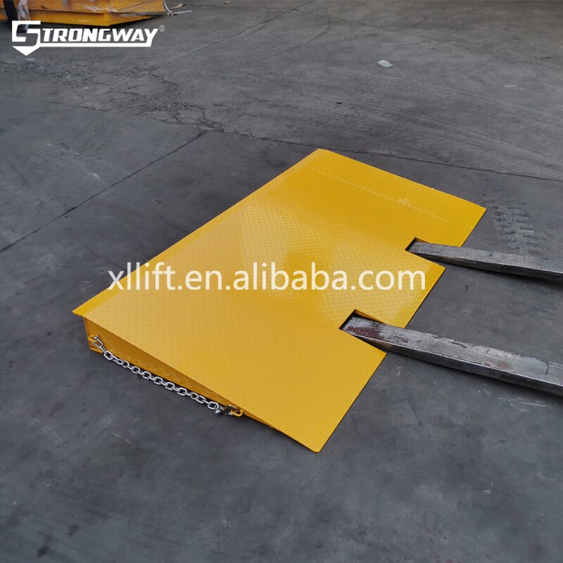 Forklift Ramp Manufacturer - 10 Ton Ground Container Ramp OEM