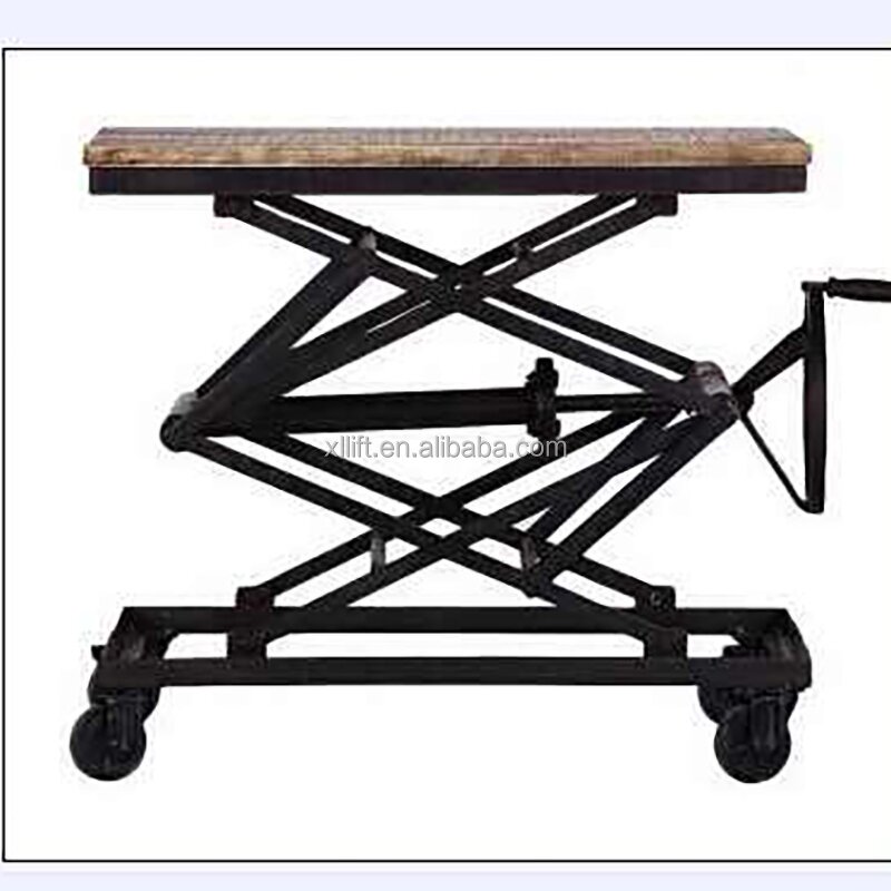 Portable Manual Hydraulic Lift Factory - Small Scissor 3 Ton Lift