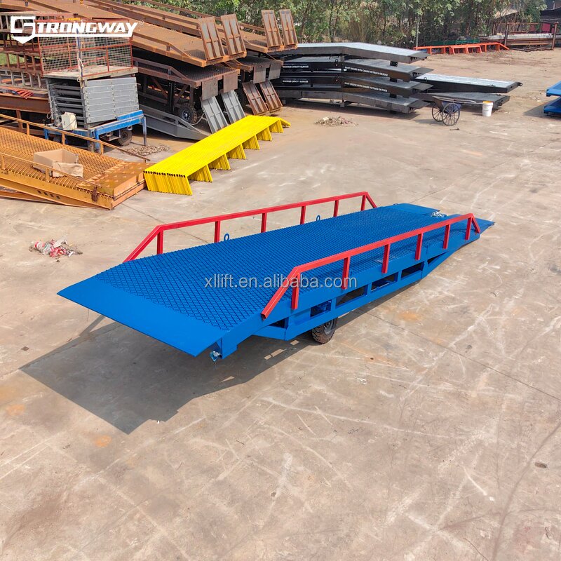 Mobile Loading Dock Ramp Manufacturer - Short 5Tons Steel Ramp