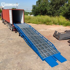 Hydraulic Loading Ramp Factory - Adjustable Mobile 10Ton Ramp