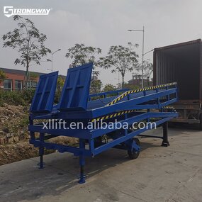 Folding Steel Yard Ramp Manufacturer - Hydraulic Mobile Dock Ramp