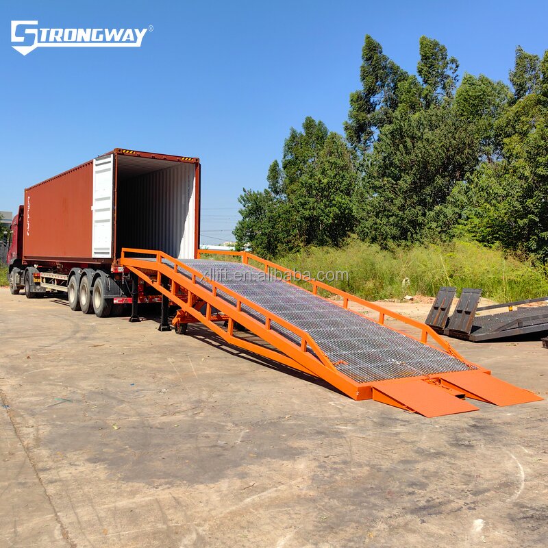 Adjustable Loading Dock Ramp Manufacturer - Electric Hydraulic 8ton