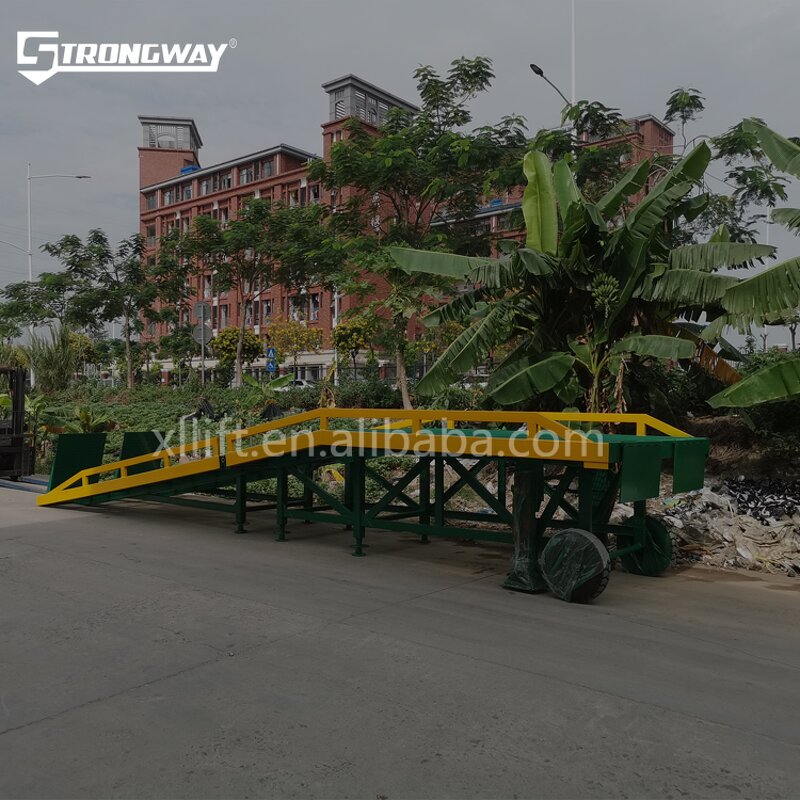 Shipping Container Ramp Factory - 15 Tons Galvanized Steel Ramp