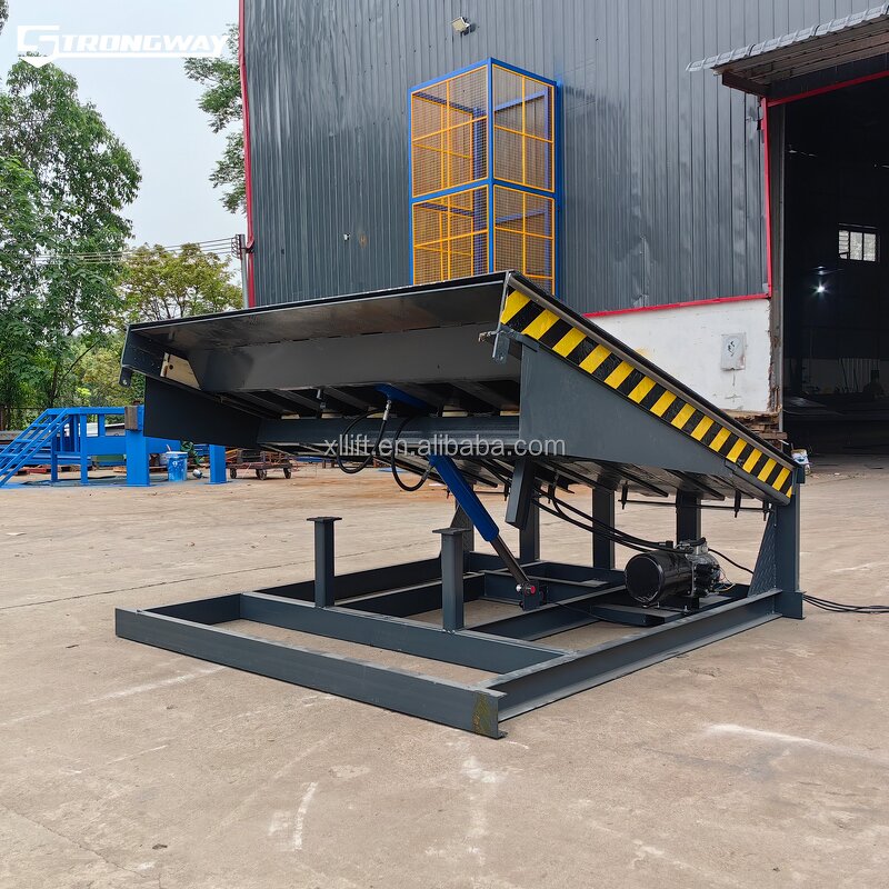 Mechanical Edge Dock Leveler Factory - 8ton Manual Lip Leveler