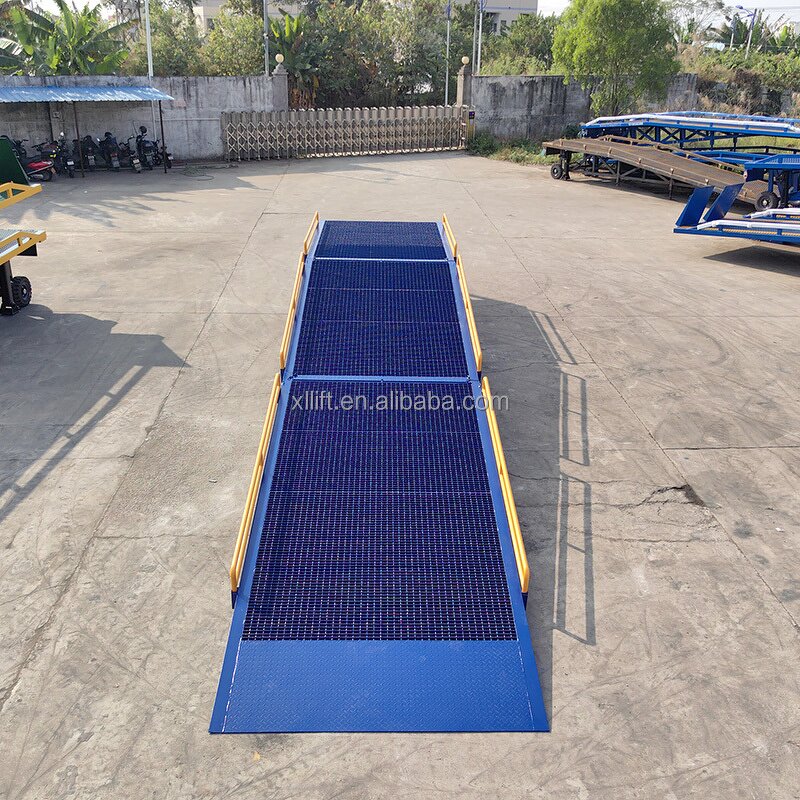 Hand Forklift Ramp Manufacturer - Container Folding Yard Ramp