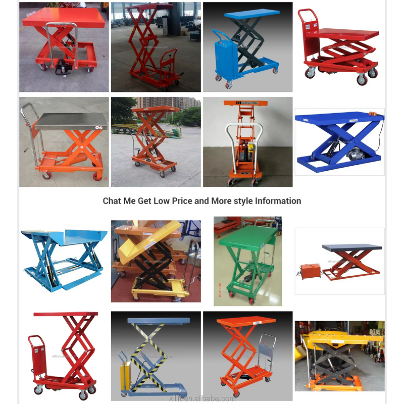 Working Hydraulic Scissor Lift Manufacturer - Customized Platform